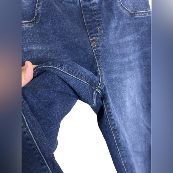 Spanx Women’s Distressed Jean Denim Jeggings Leggings MEDIUM - Picture 6 of 16